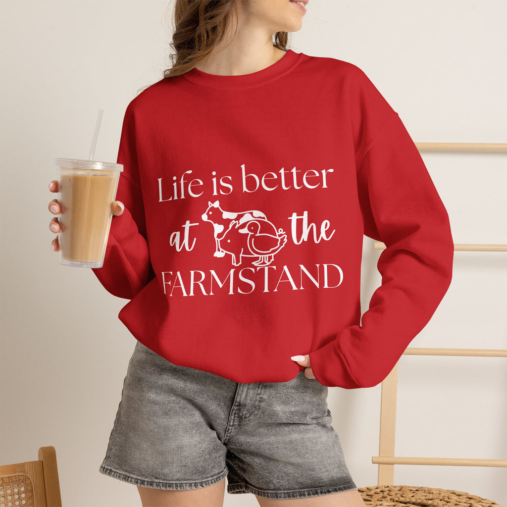 Life is Better at the Farmstand Classic Sweatshirt