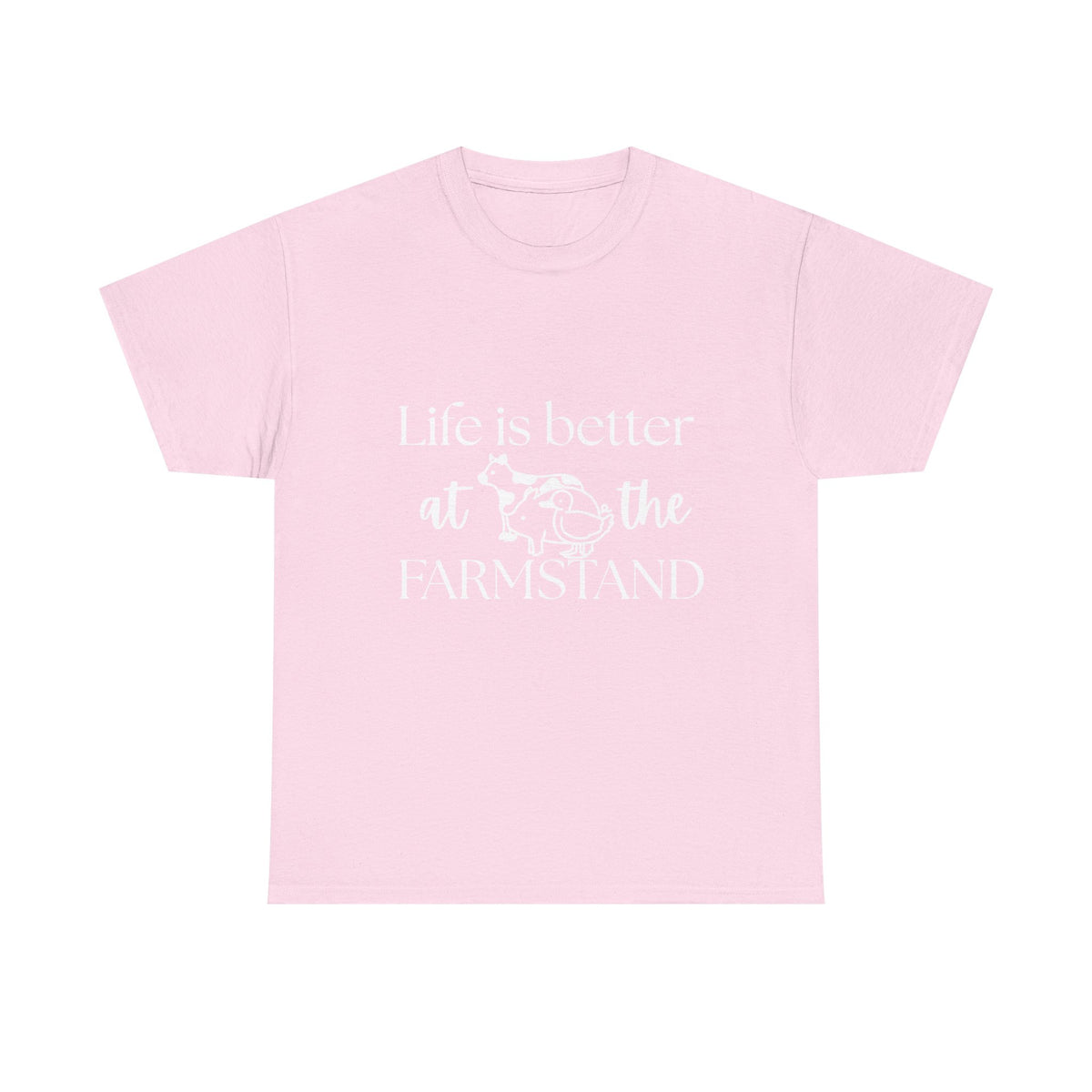 Farmstand T-Shirt — "Life Is Better at the Farmstand" Rustic Farmer Tee