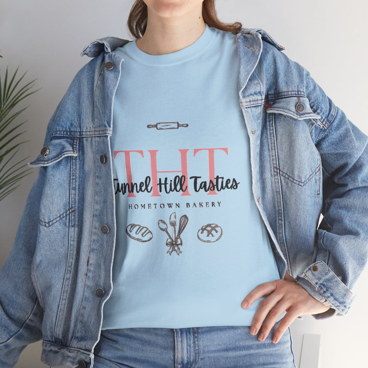 Tunnel Hill Tasties Bakery Logo Tee