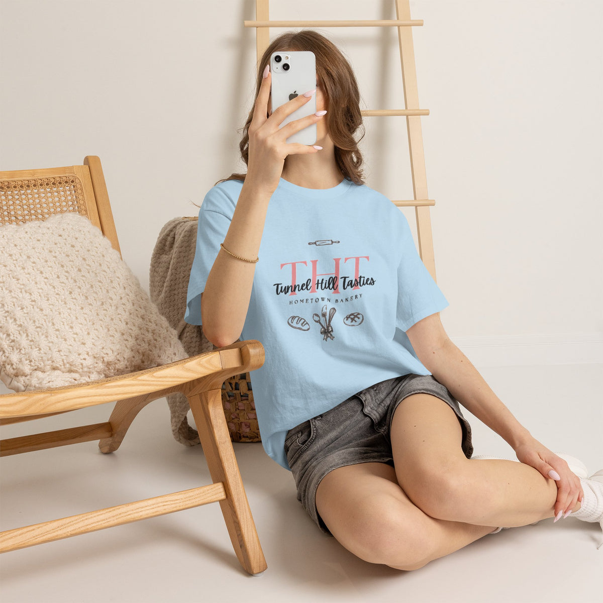 Tunnel Hill Tasties Bakery Logo Tee