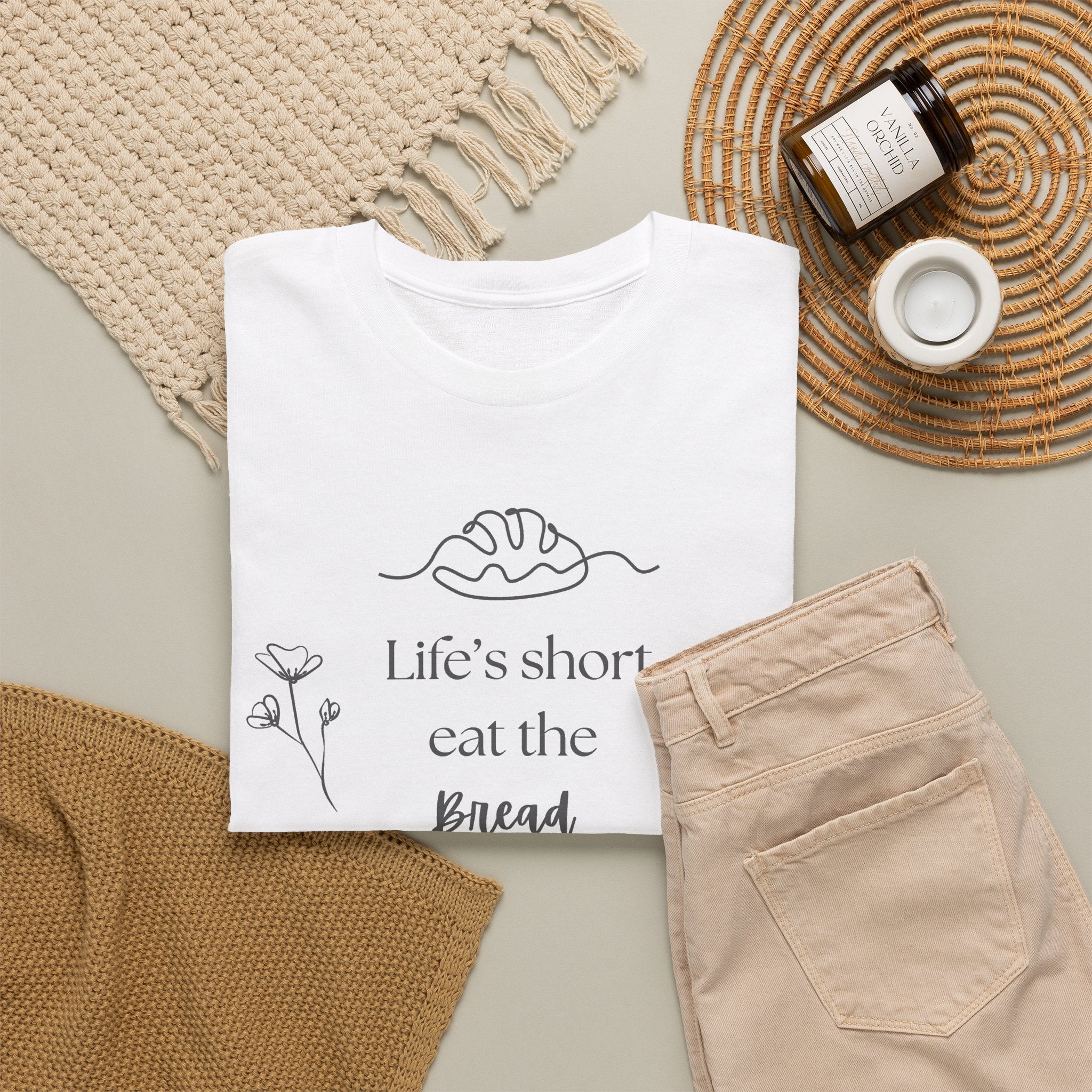 Life's Short Eat Bread Classic Tee