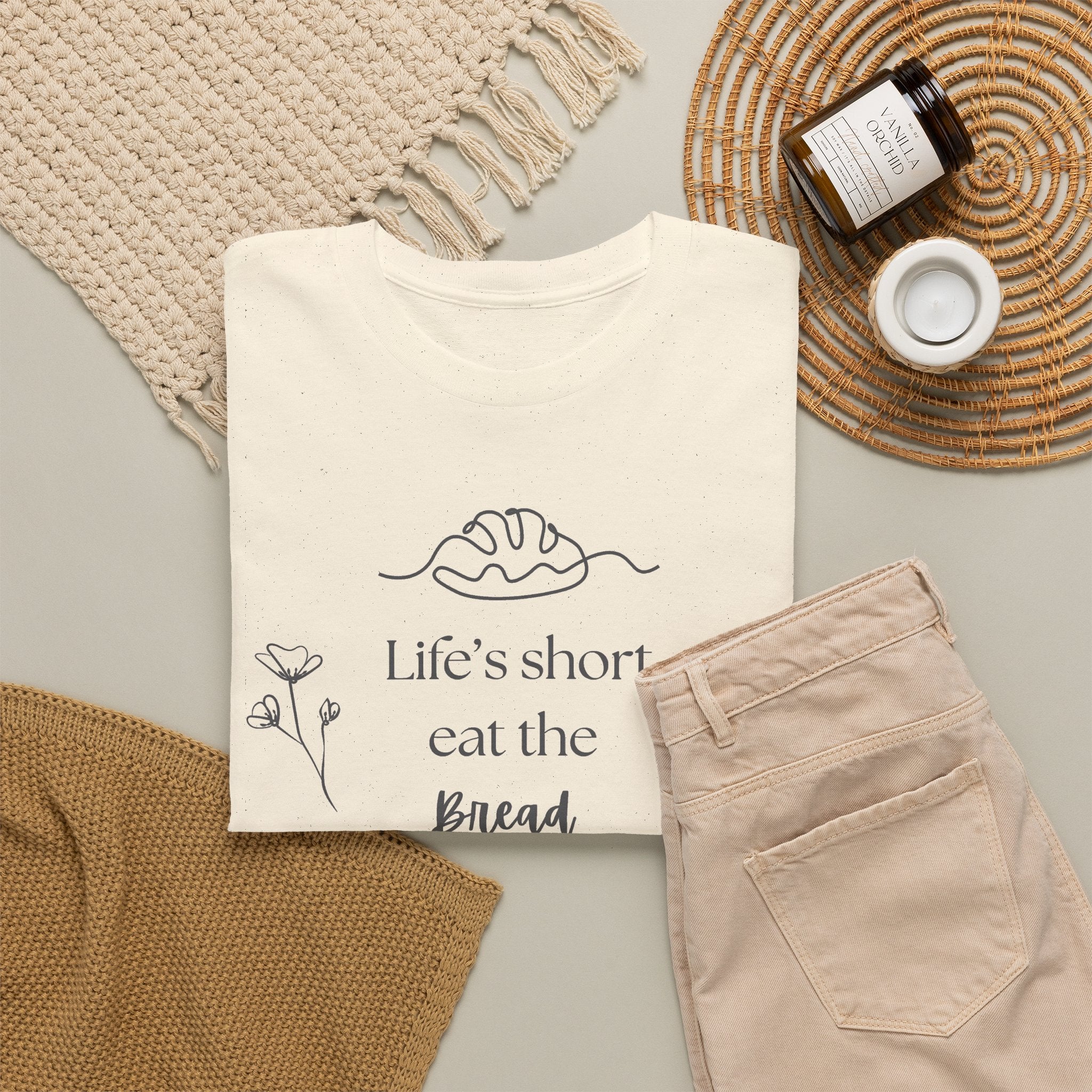 Life's Short Eat Bread Classic Tee