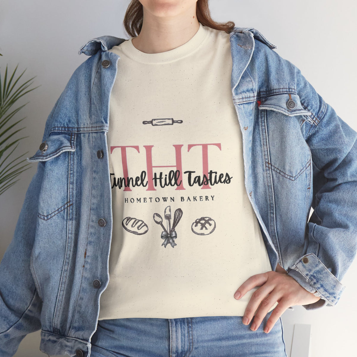 Tunnel Hill Tasties Bakery Logo Tee
