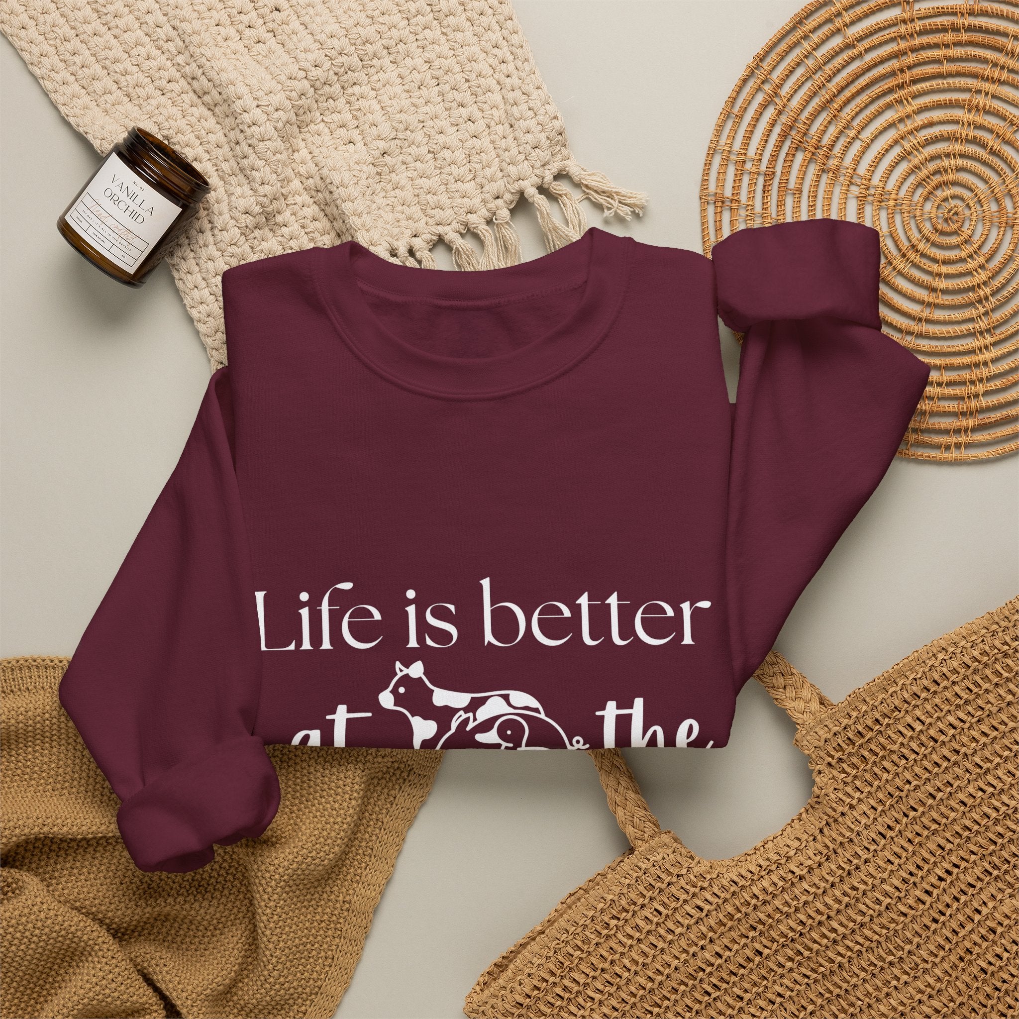 Life is Better at the Farmstand Classic Sweatshirt