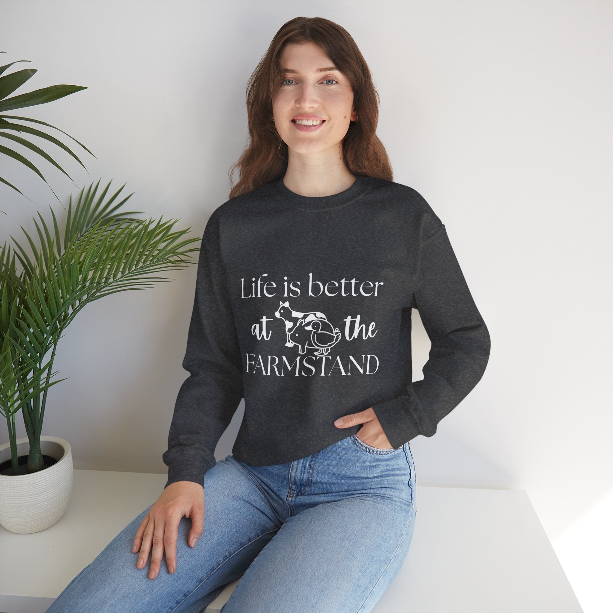 Life is Better at the Farmstand Classic Sweatshirt