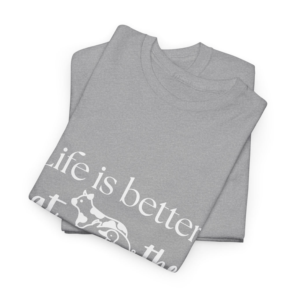 Farmstand T-Shirt — "Life Is Better at the Farmstand" Rustic Farmer Tee