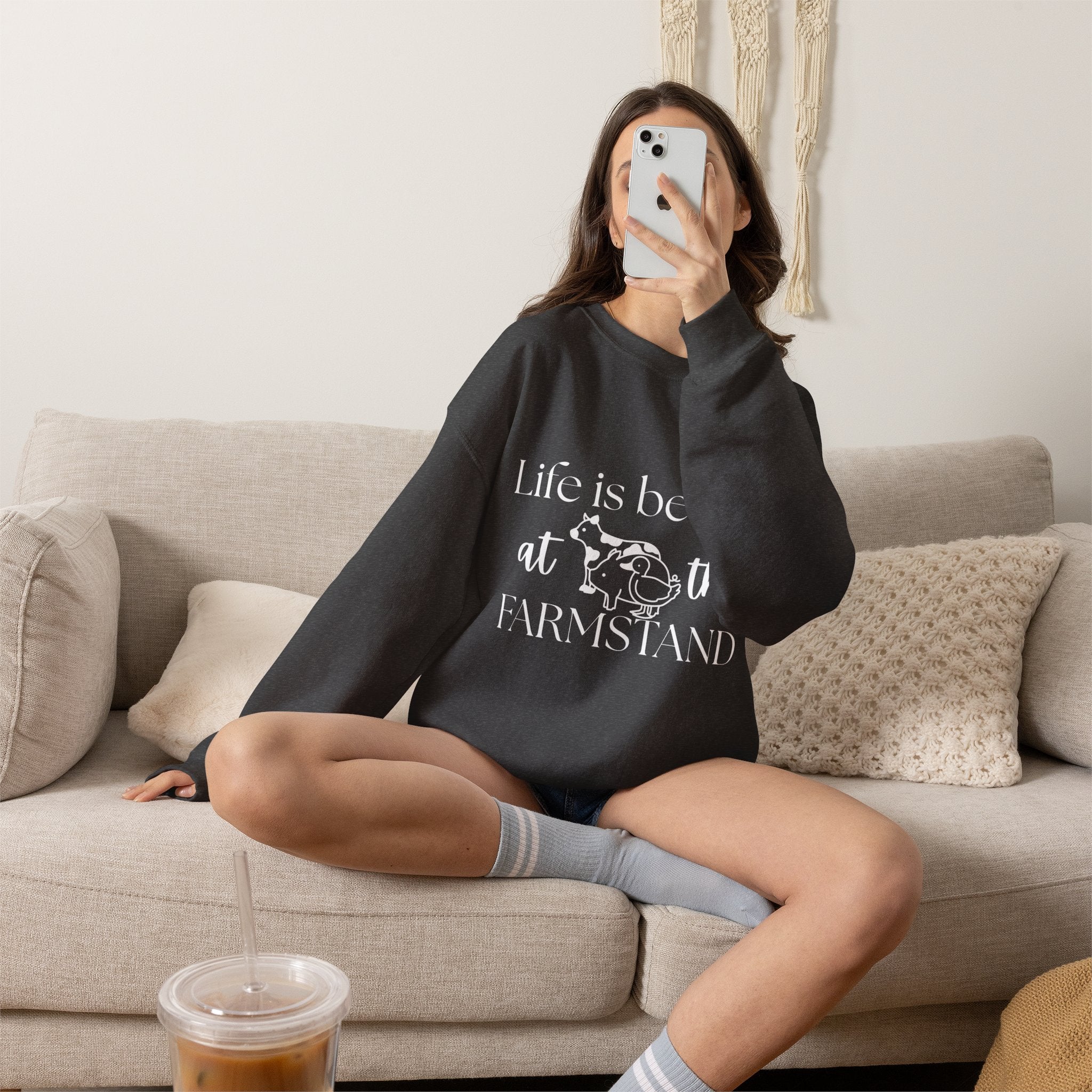 Life is Better at the Farmstand Classic Sweatshirt