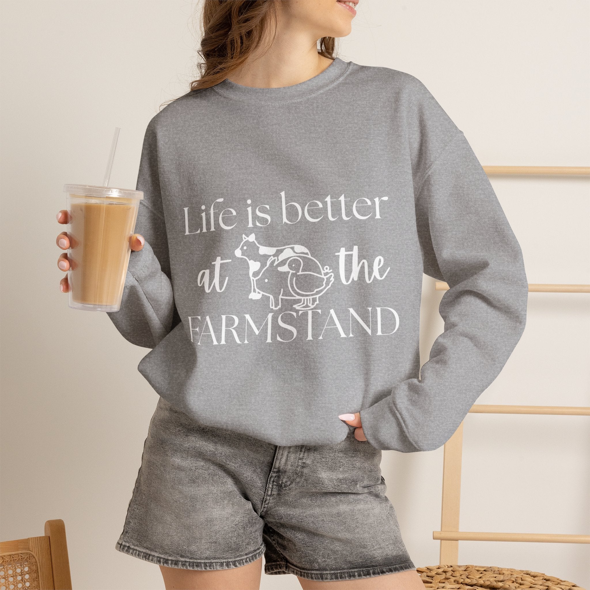Life is Better at the Farmstand Classic Sweatshirt