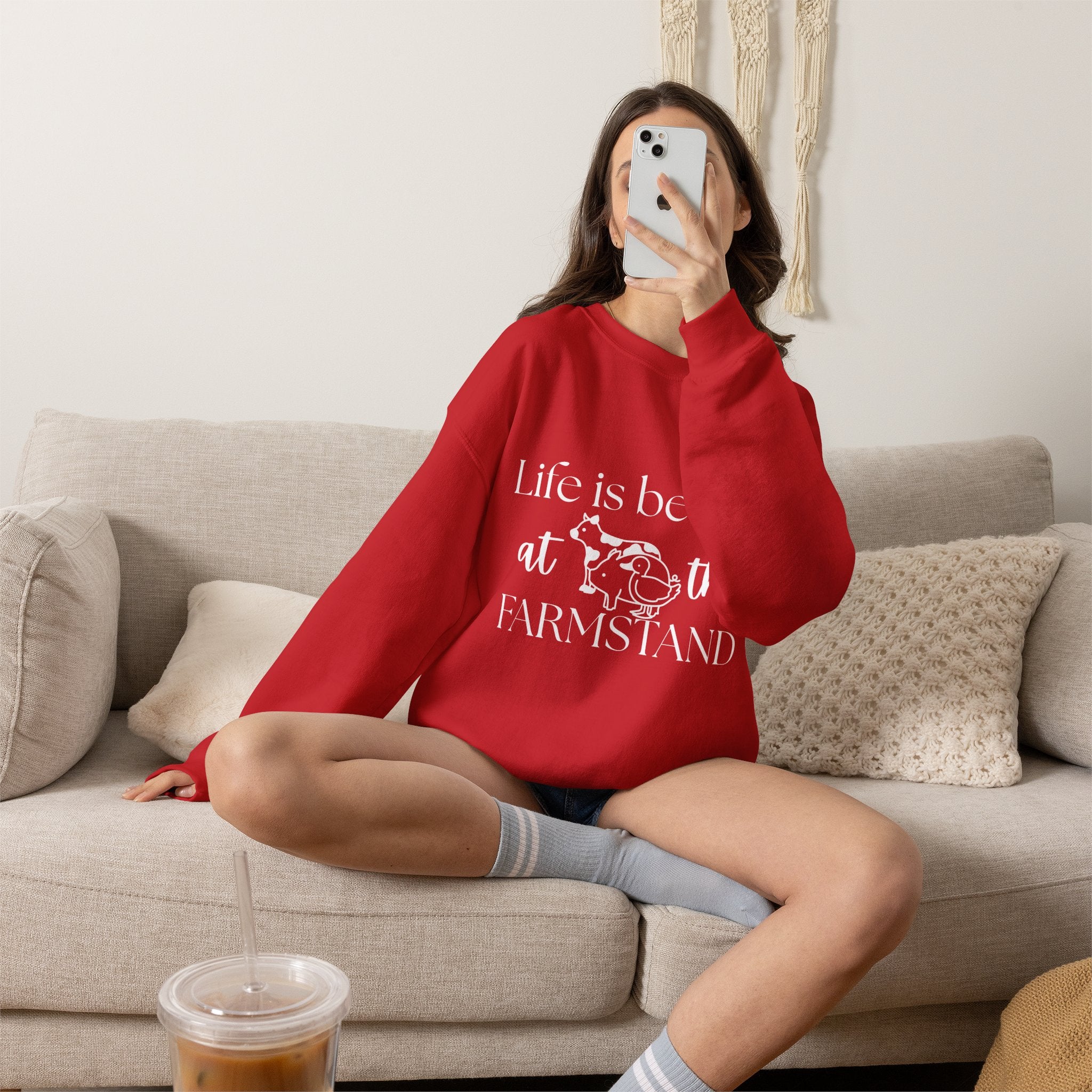 Life is Better at the Farmstand Classic Sweatshirt