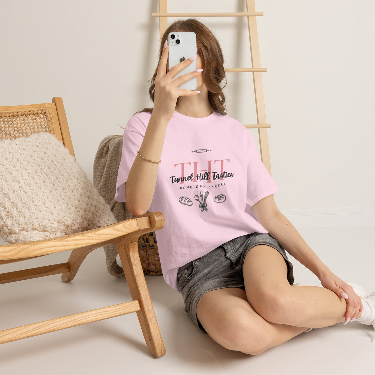 Tunnel Hill Tasties Bakery Logo Tee