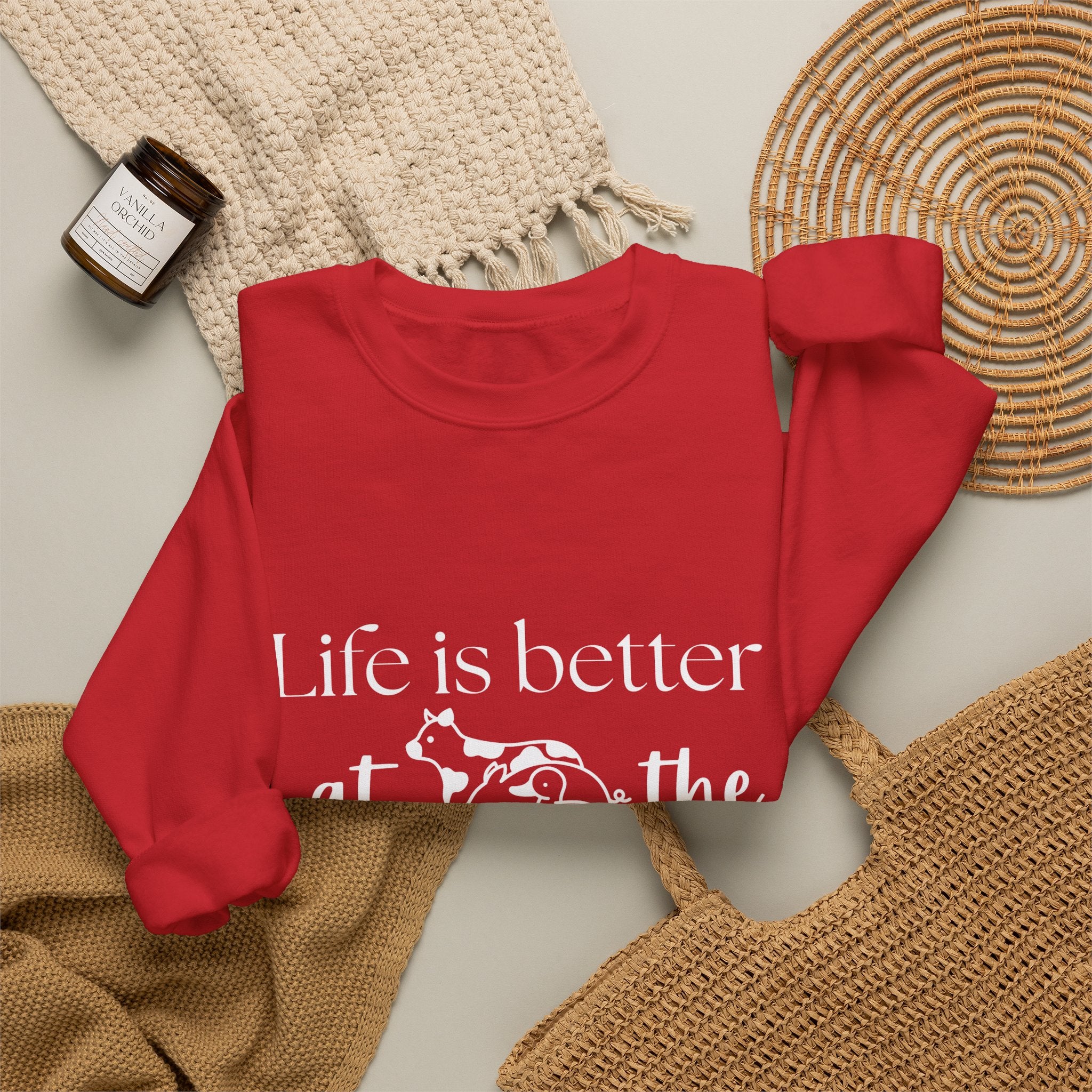 Life is Better at the Farmstand Classic Sweatshirt