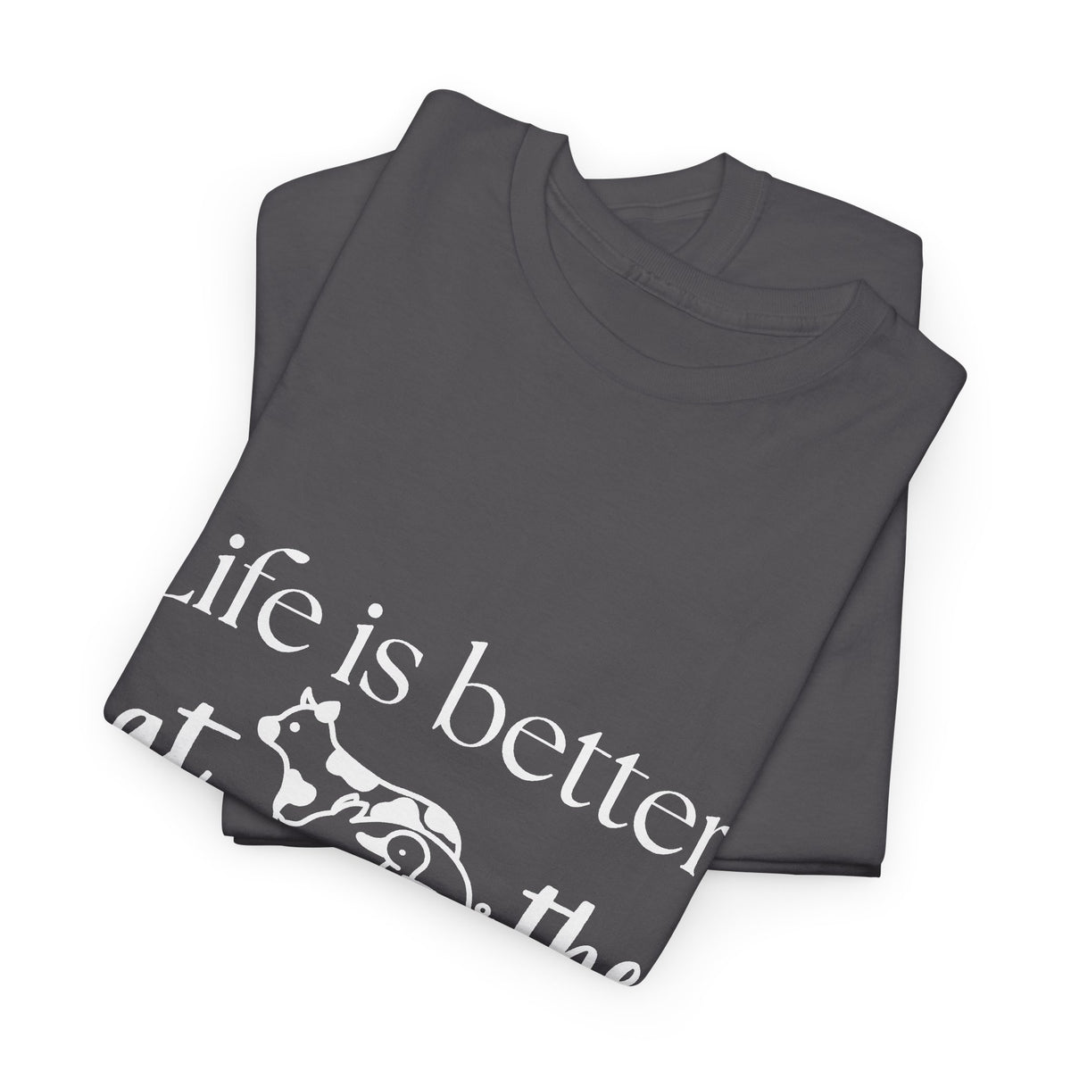 Farmstand T-Shirt — "Life Is Better at the Farmstand" Rustic Farmer Tee