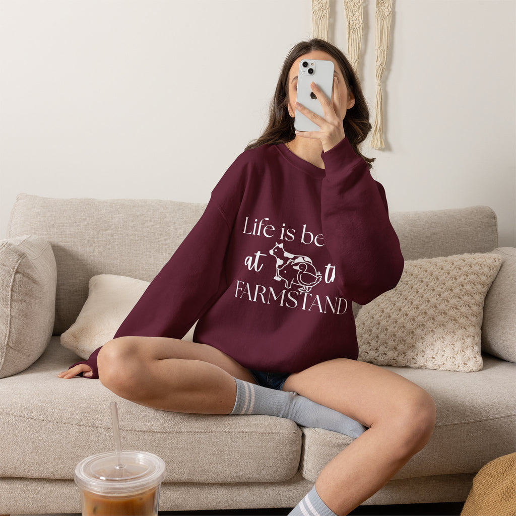 Life is Better at the Farmstand Classic Sweatshirt