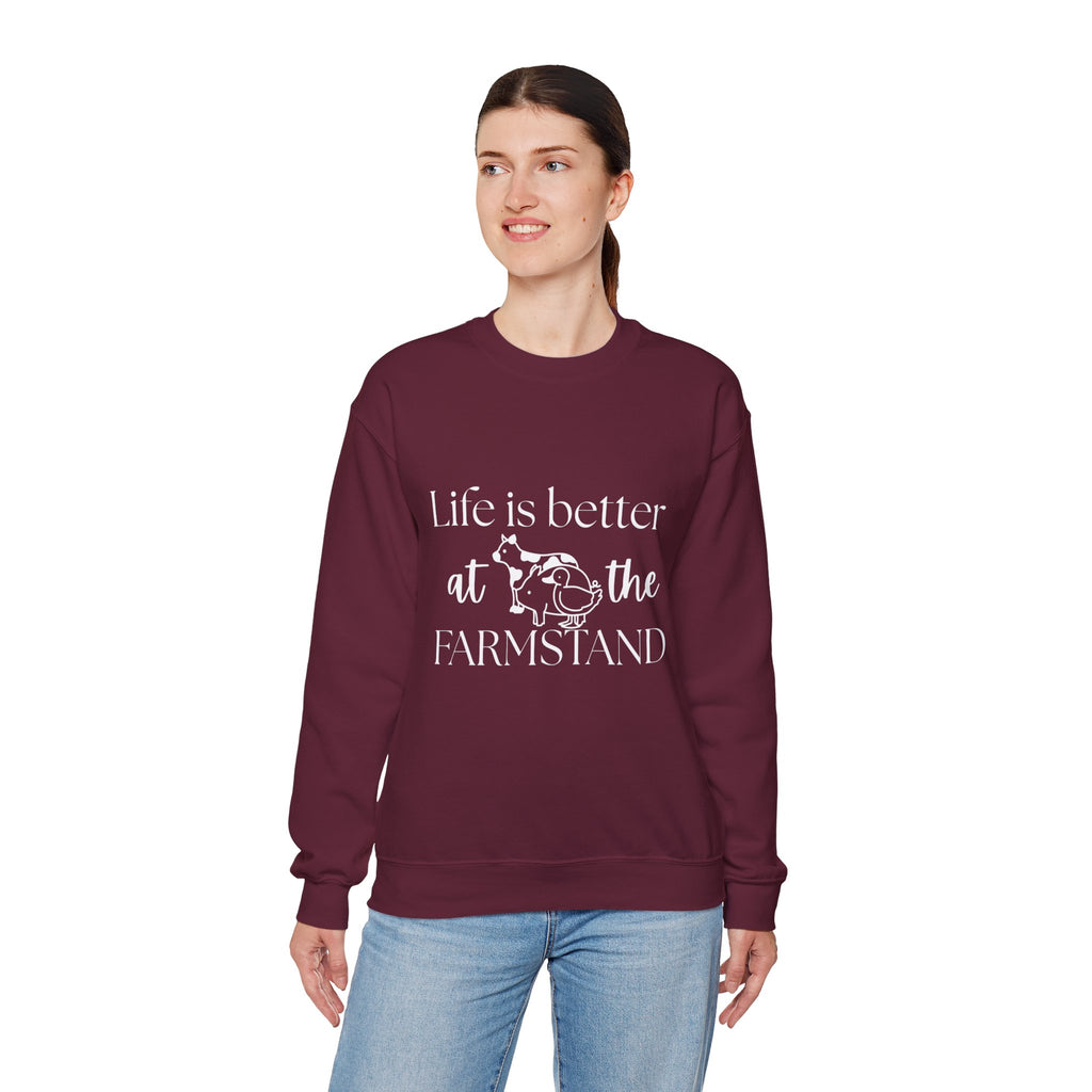 Life is Better at the Farmstand Classic Sweatshirt