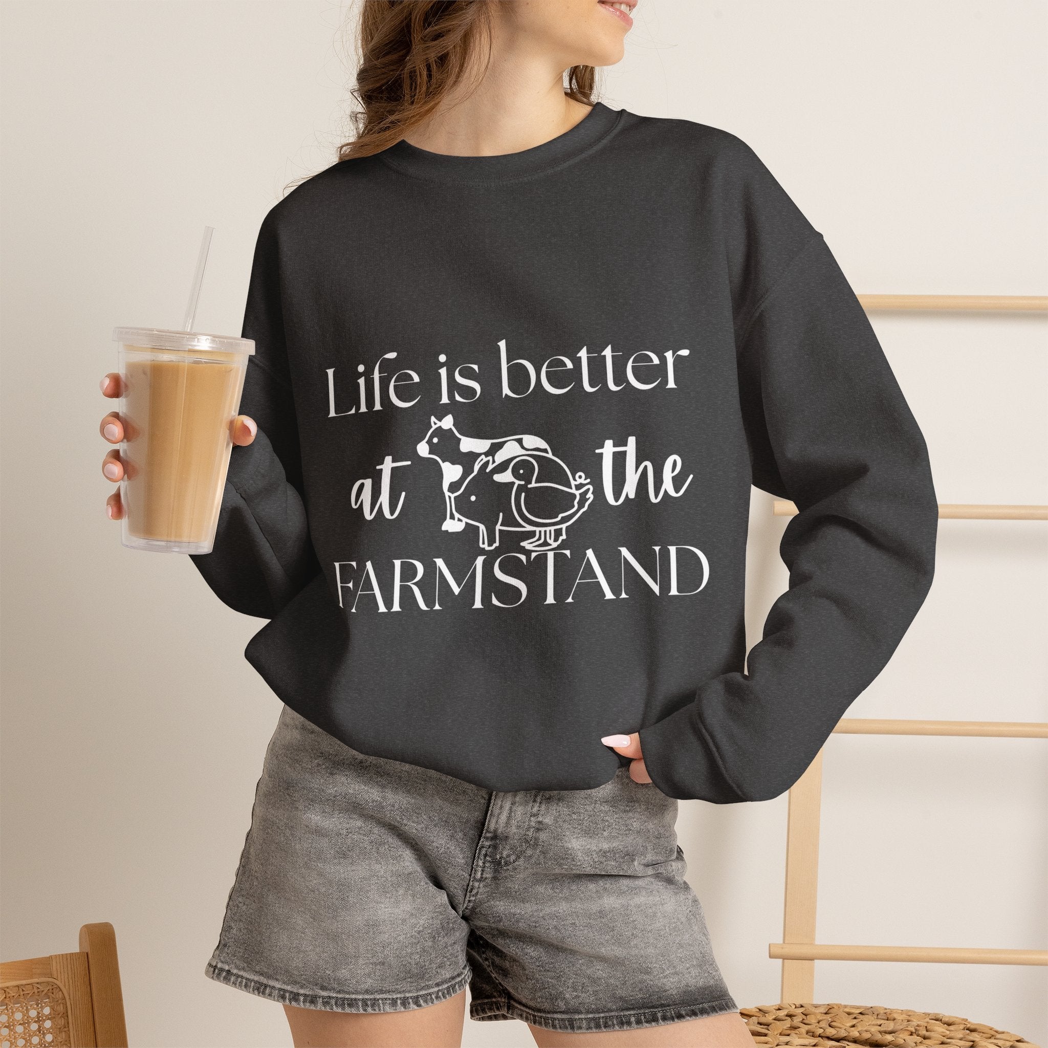 Life is Better at the Farmstand Classic Sweatshirt