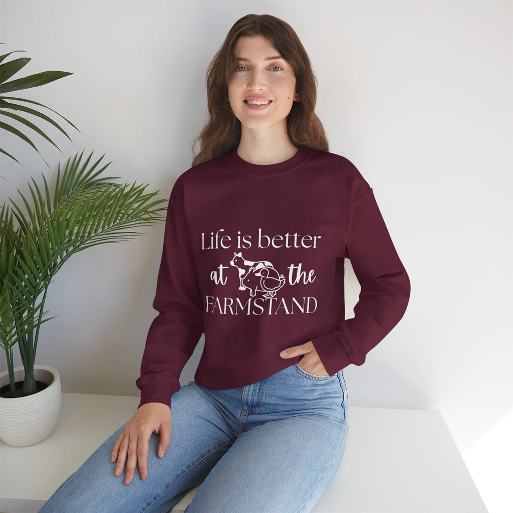 Life is Better at the Farmstand Classic Sweatshirt