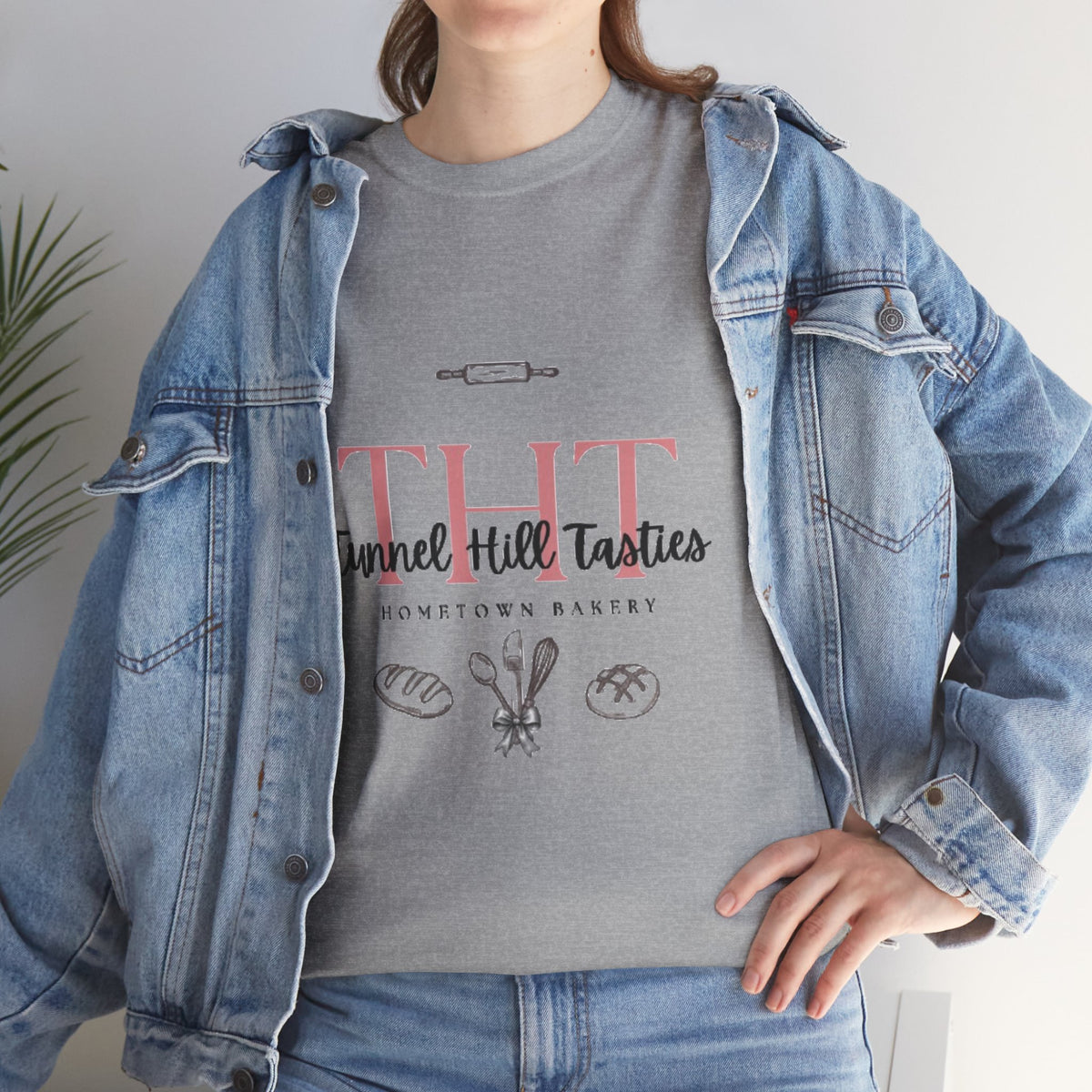 Tunnel Hill Tasties Bakery Logo Tee