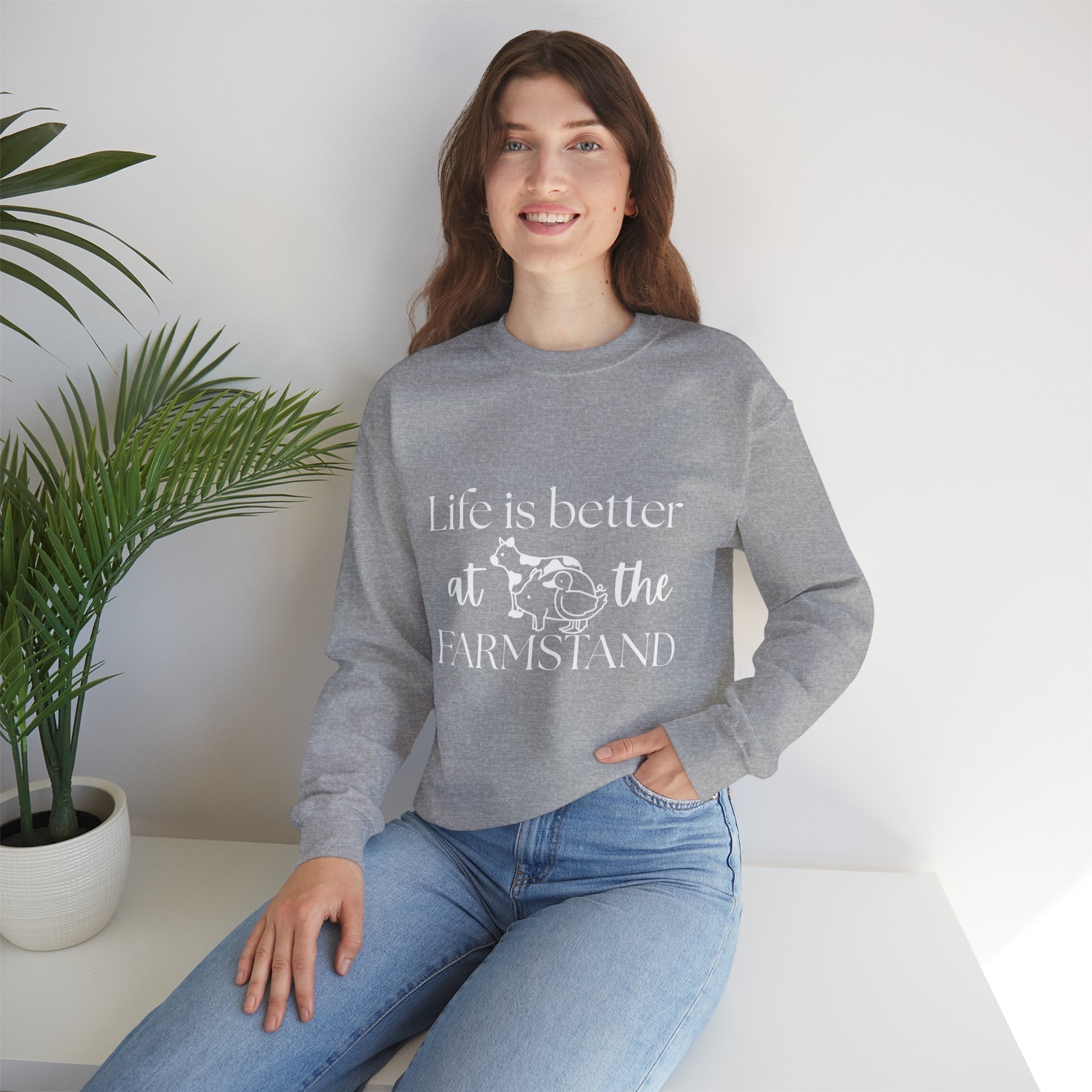 Life is Better at the Farmstand Classic Sweatshirt