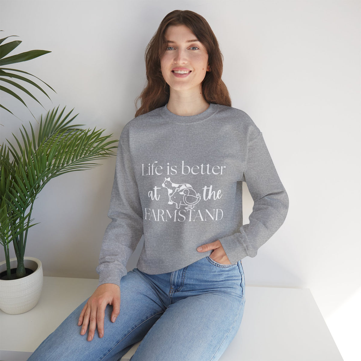 Life is Better at the Farmstand Classic Sweatshirt