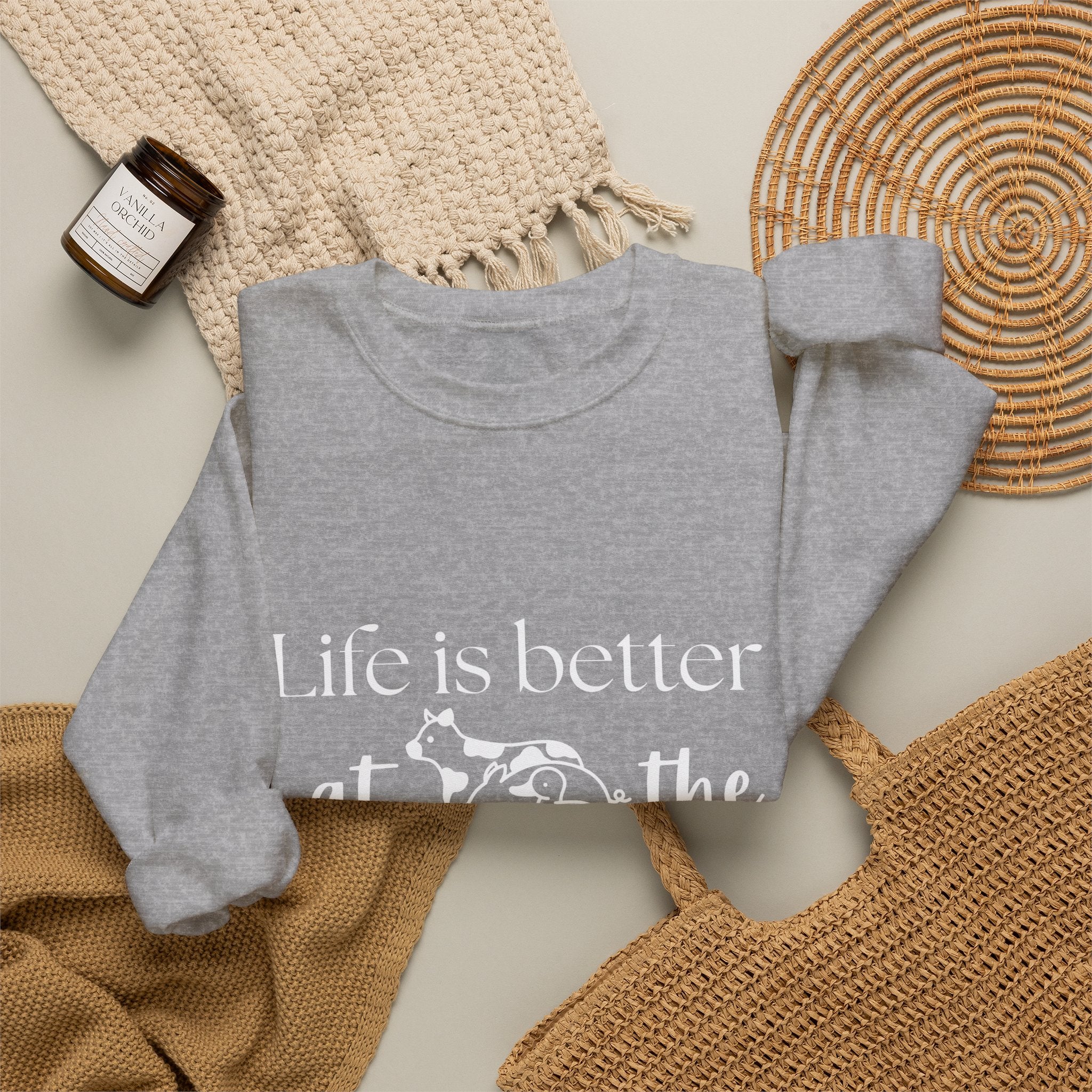 Life is Better at the Farmstand Classic Sweatshirt