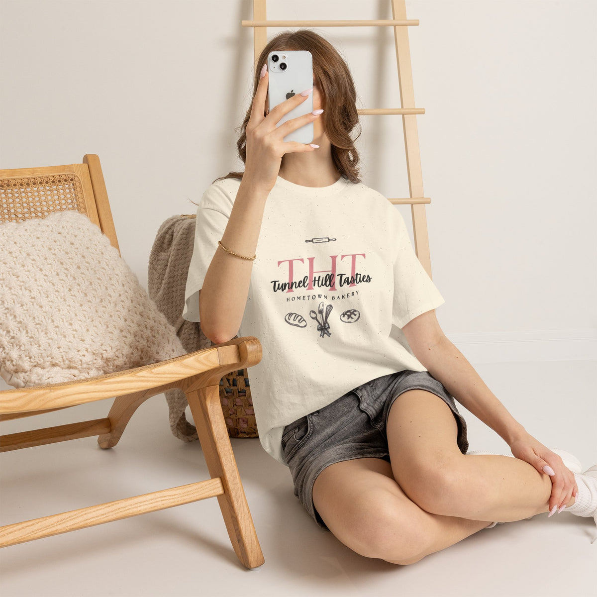 Tunnel Hill Tasties Bakery Logo Tee