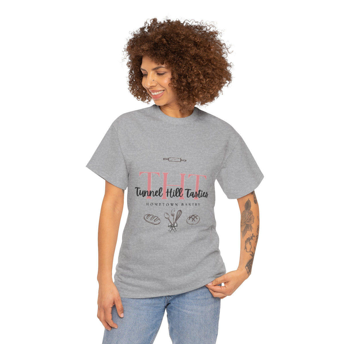 Tunnel Hill Tasties Bakery Logo Tee