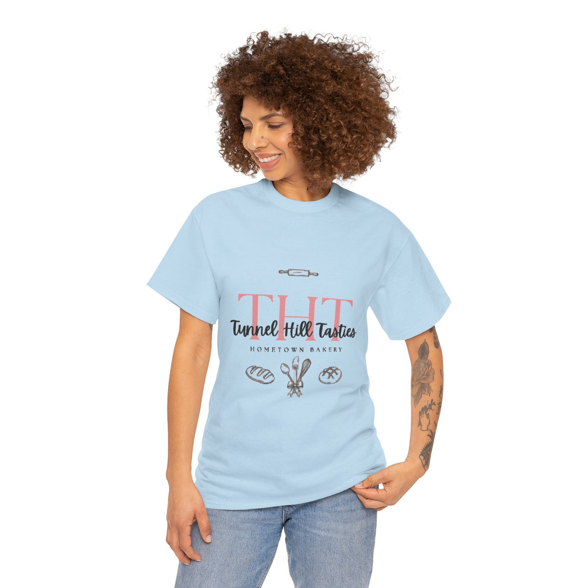 Tunnel Hill Tasties Bakery Logo Tee